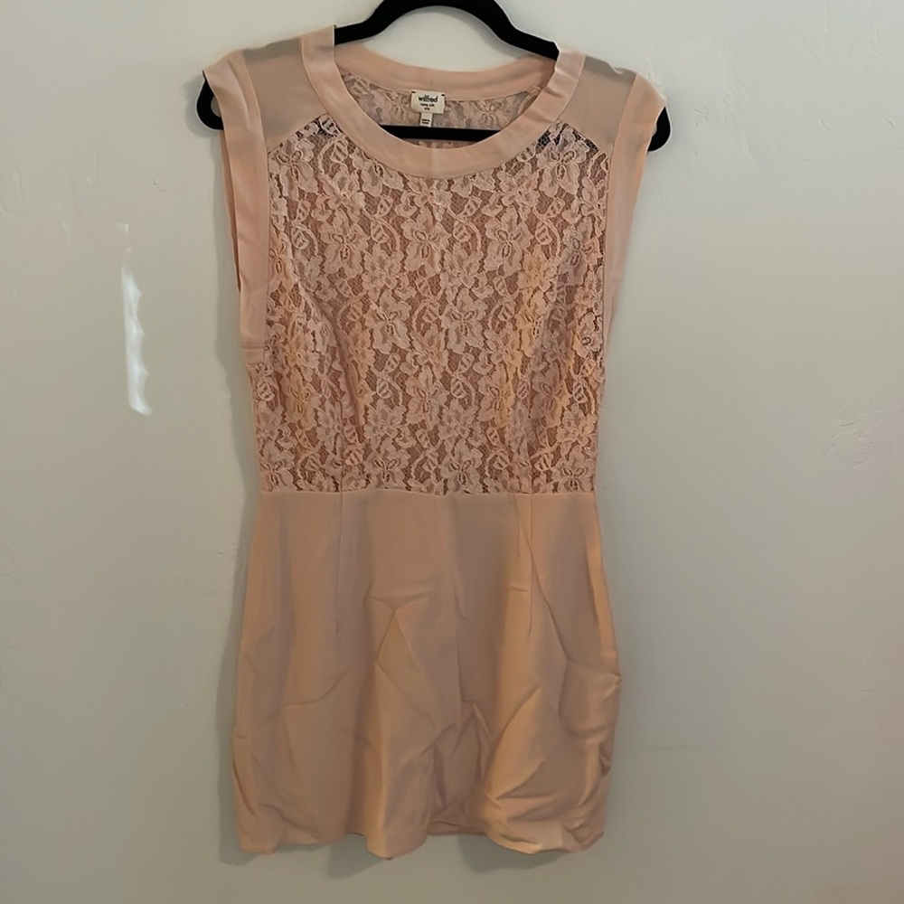 Aritzia Wilfred lace dress